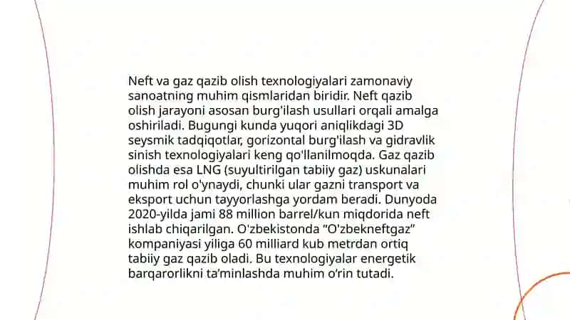 Neft va gazni qayta ishlash 4