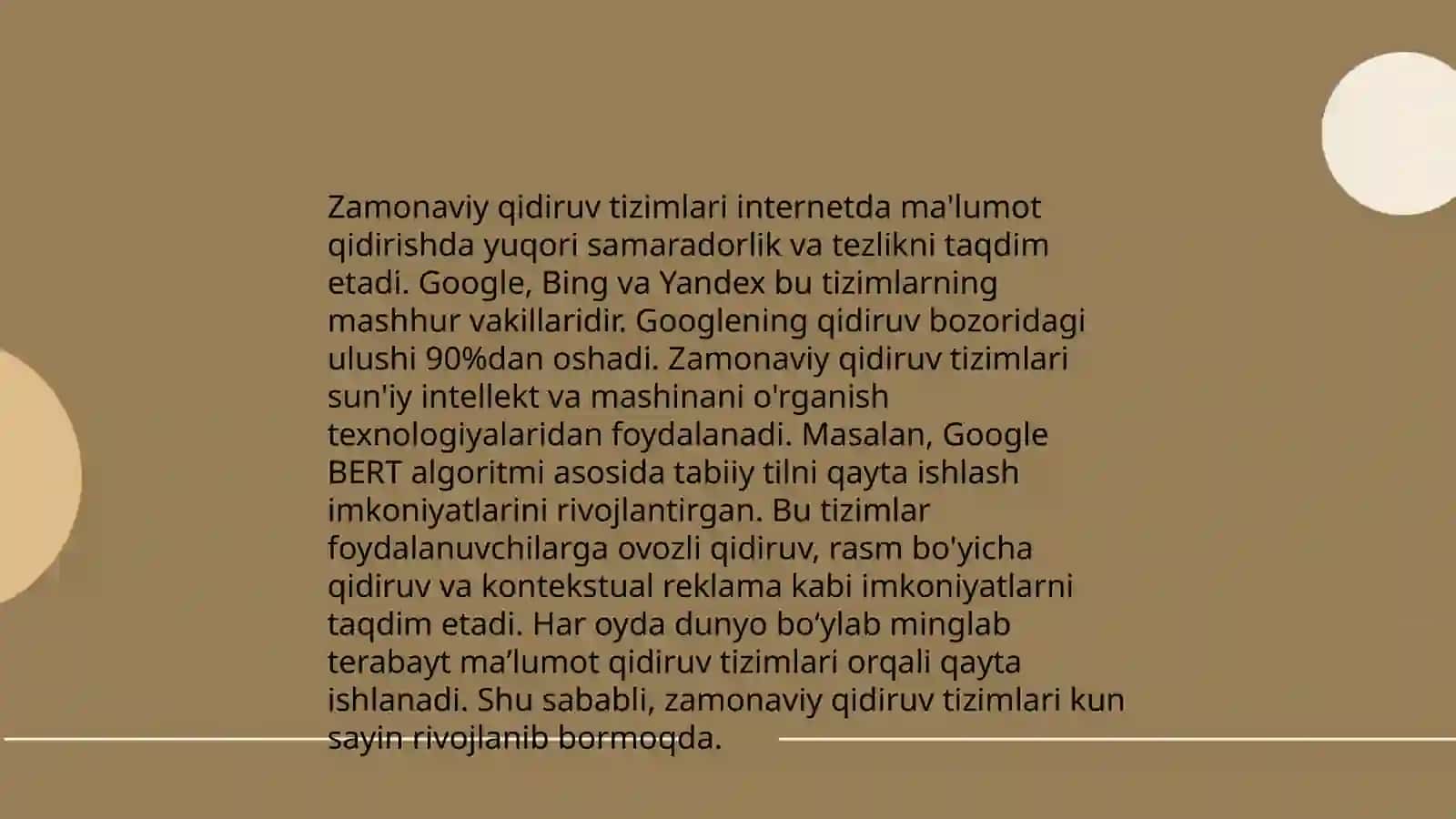 Internet tarmog'ida malumot qidirish 4