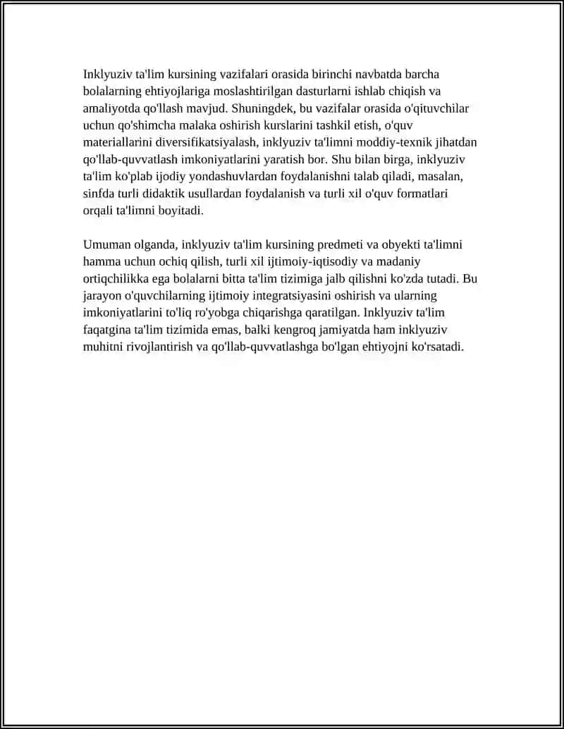 INKLYUZIV TALIM KURSI 4