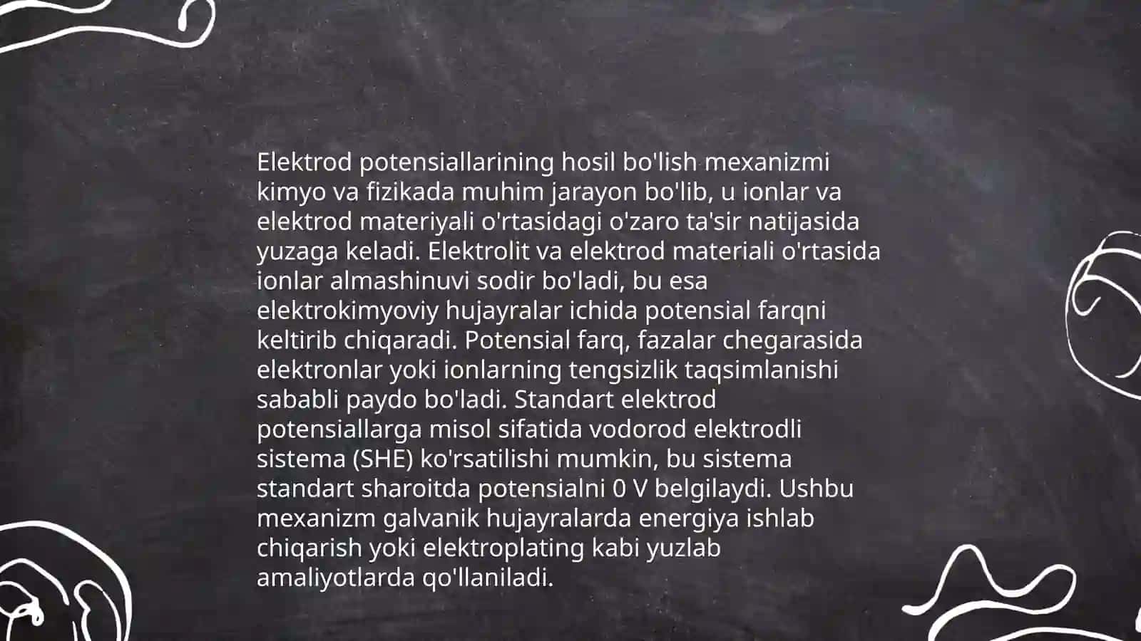 Elektrod jarayonlari 4
