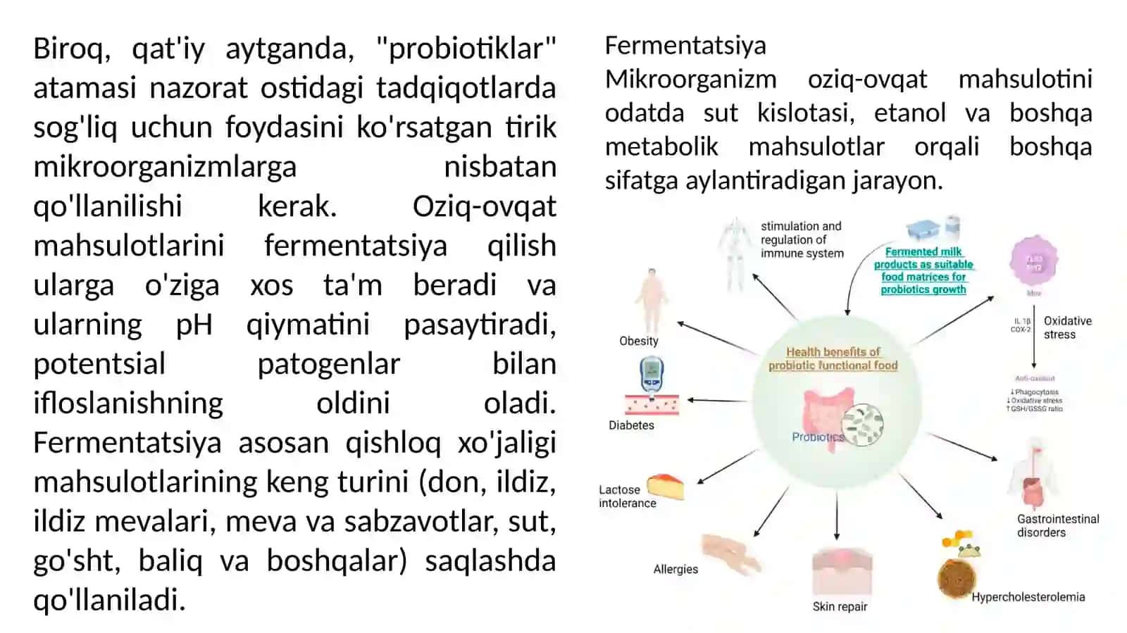 Kontrasepsiya vositalari. Probiotiklar va prebiotiklar 4