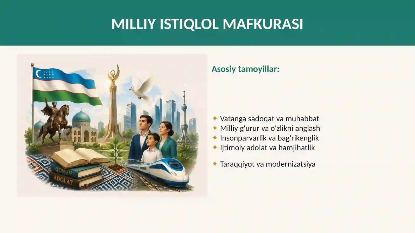 O'ZBEKISTONDA MA'NAVIY O'ZGARISHLAR 4