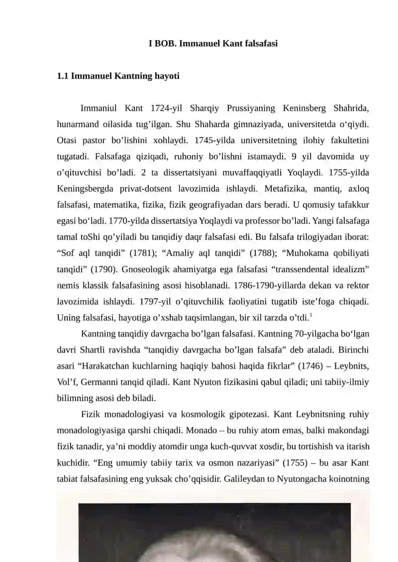 Immanuel Kantning antinomiyalar haqidagi ta’limoti 4