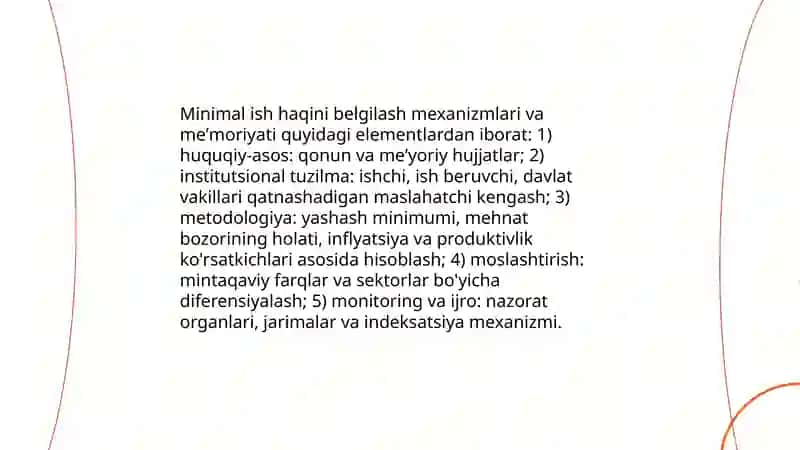 Minimal ish haqi siyosati 4