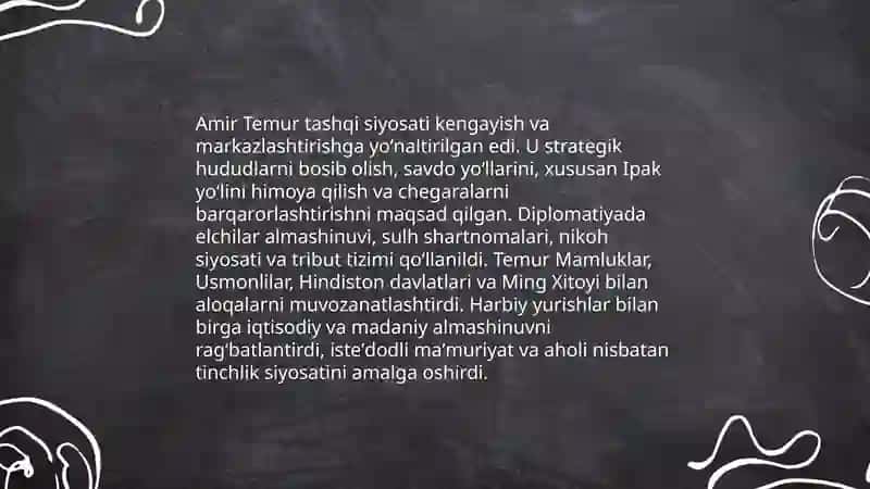 Amir Temur buyuk davlat arbobi 4