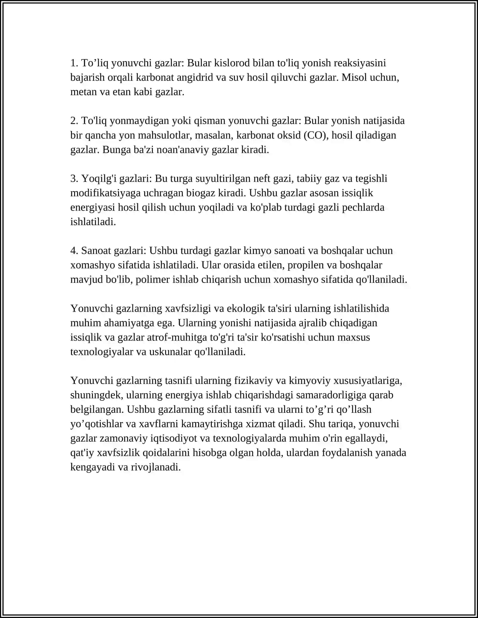 Yonuvchi Gazlar 4