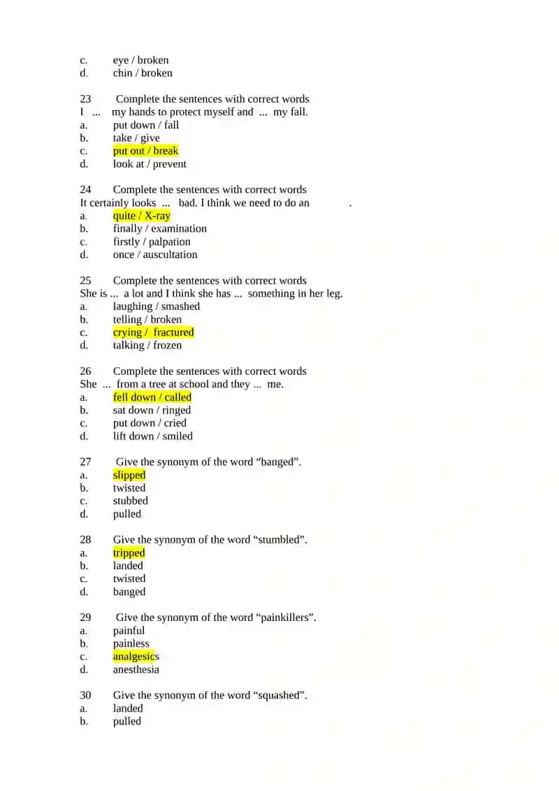 Types of Fractures 4
