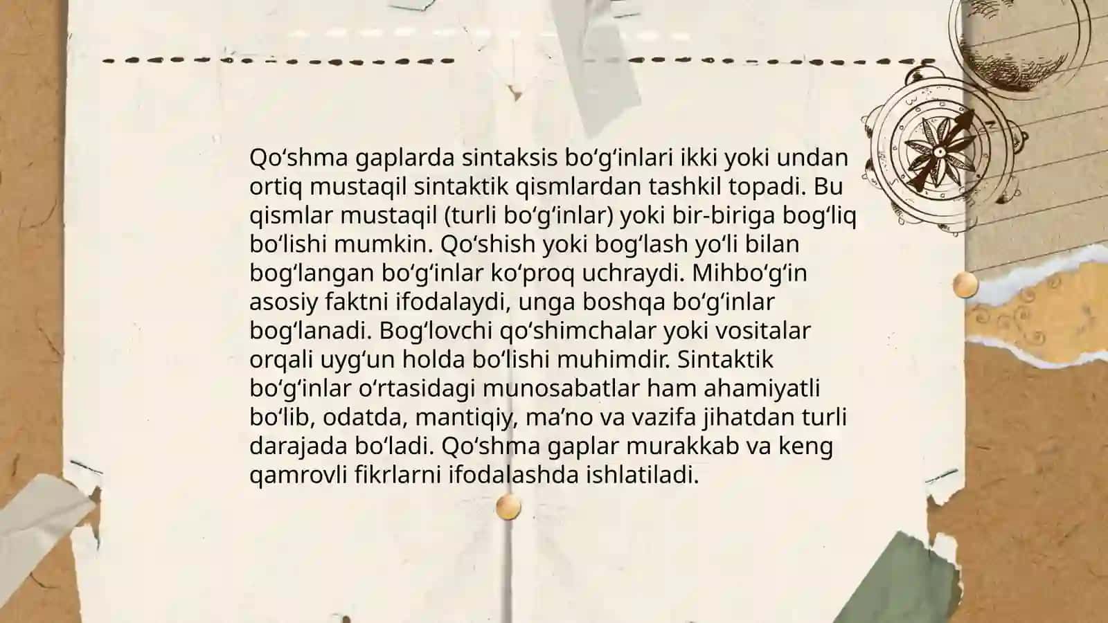 Qoʻshma gaplar tadqiqi 4