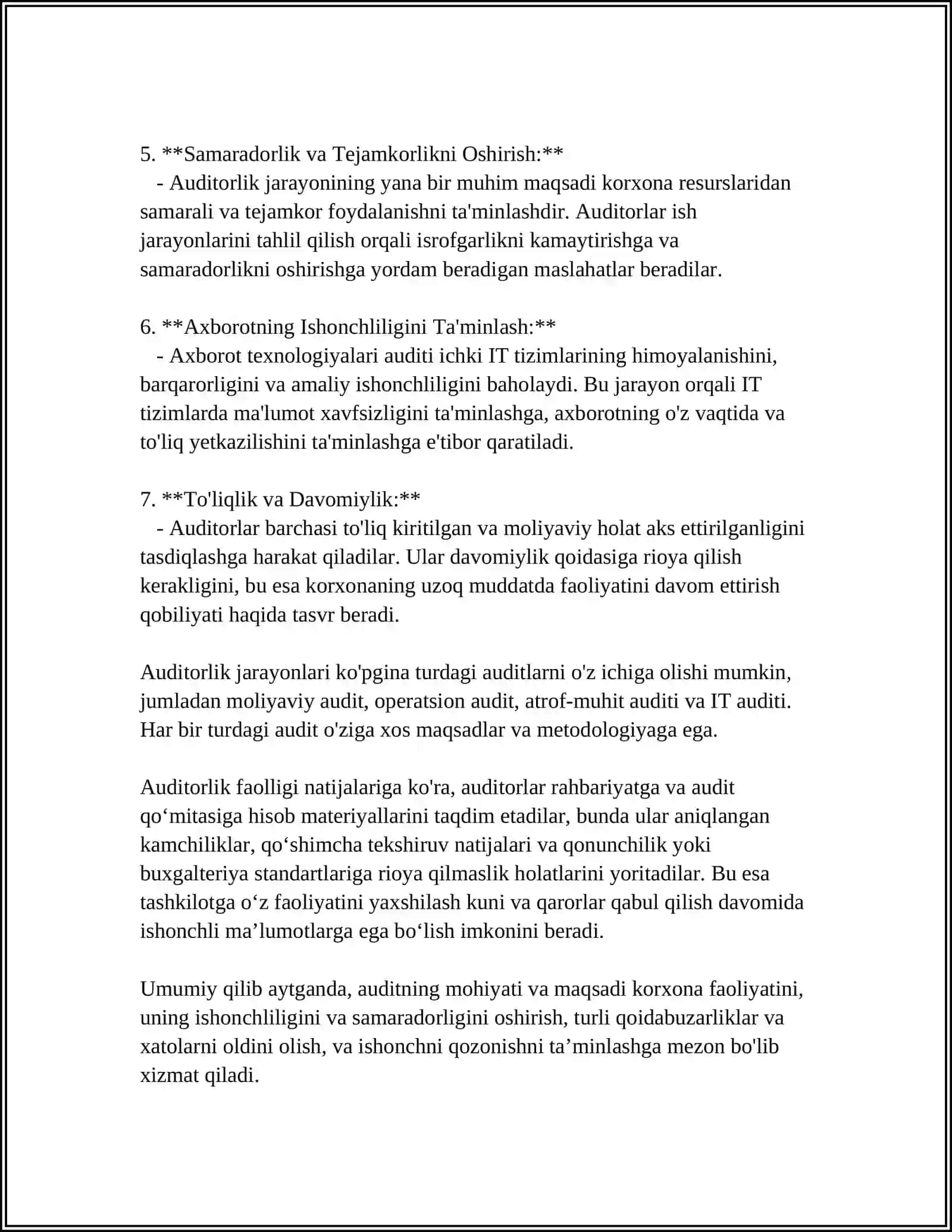 AUDITNING AXLOQ KODEKSI VA UNING MAQSADI 4