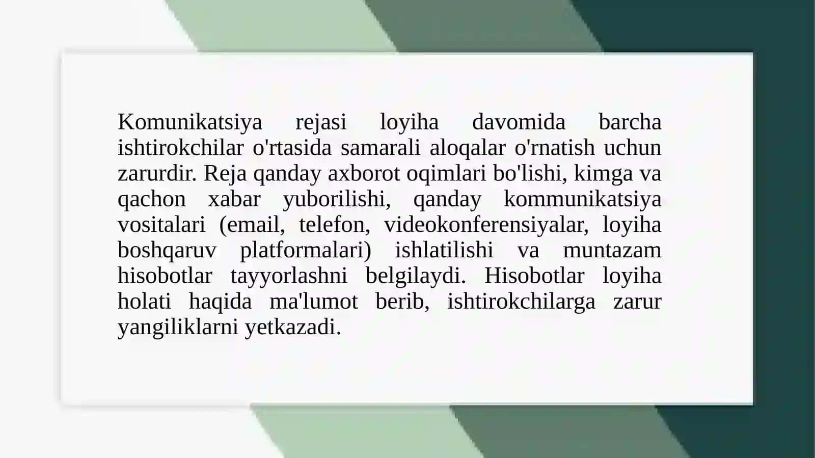 Loyihaboshqaruvinitashkiletish 4