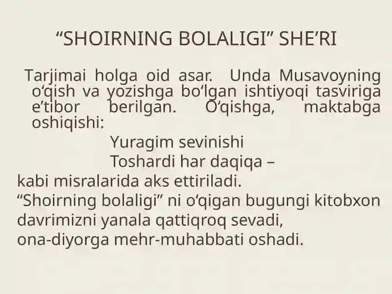 Hamid Olimjon Bolalarning Ertaknavis Shoiri. Oybeking Bolalik Olami 4