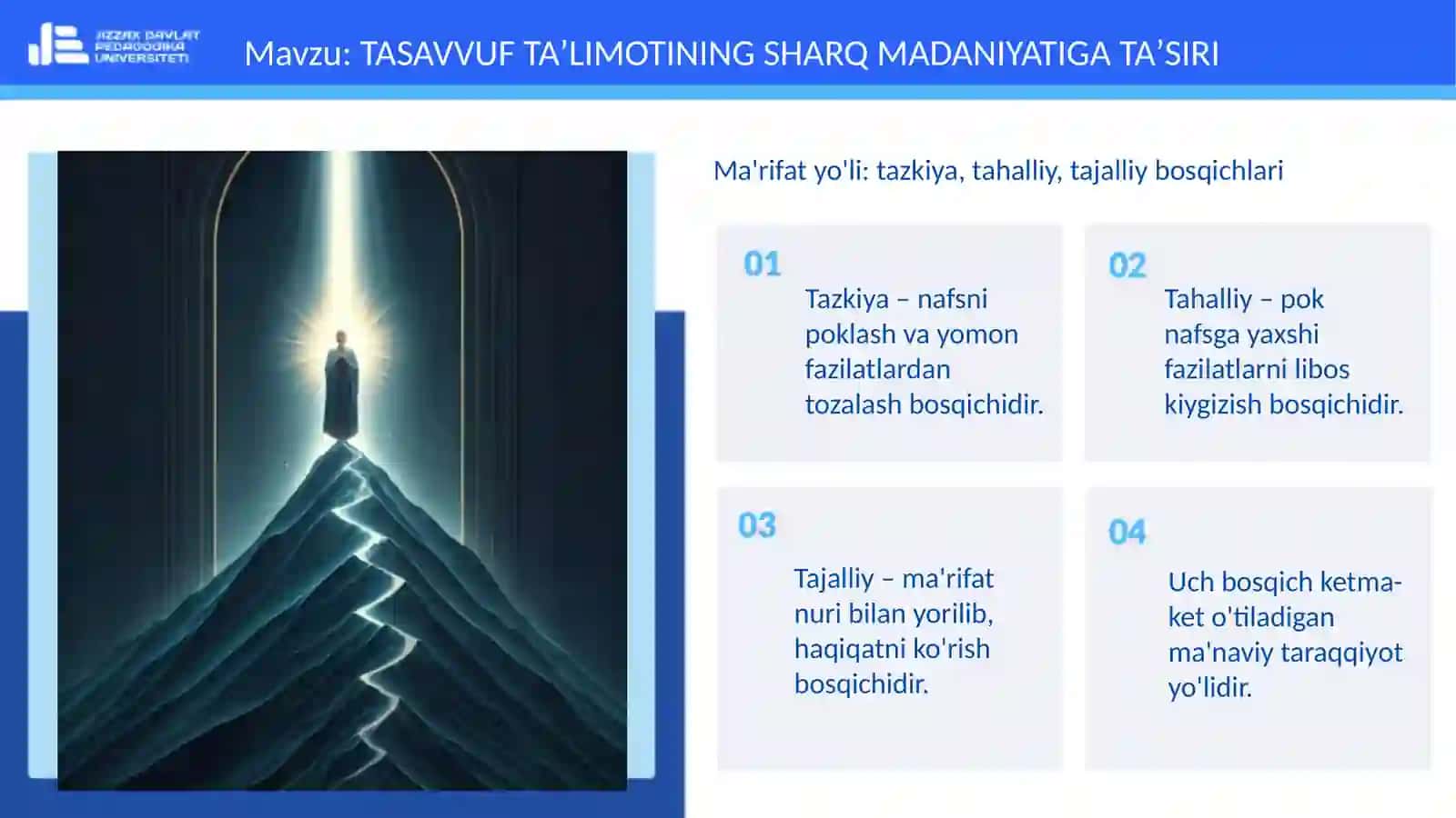 TASAVVUF TAʼLIMOTINING SHARQ MADANIYATIGA TAʼSIRI 4