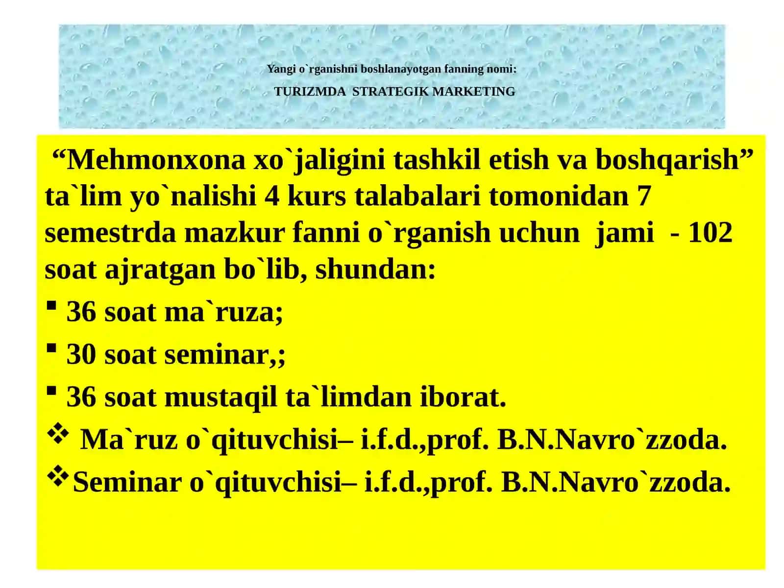 TURIZMDA STRATEGIK MARKETING 4
