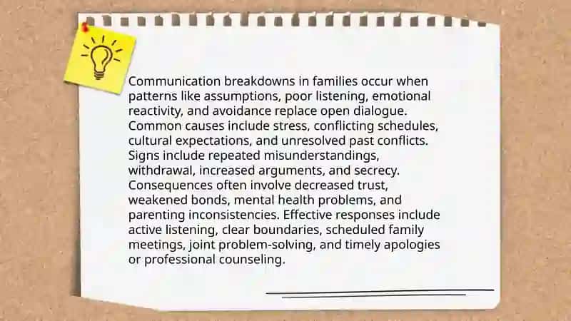 Family tensions 4