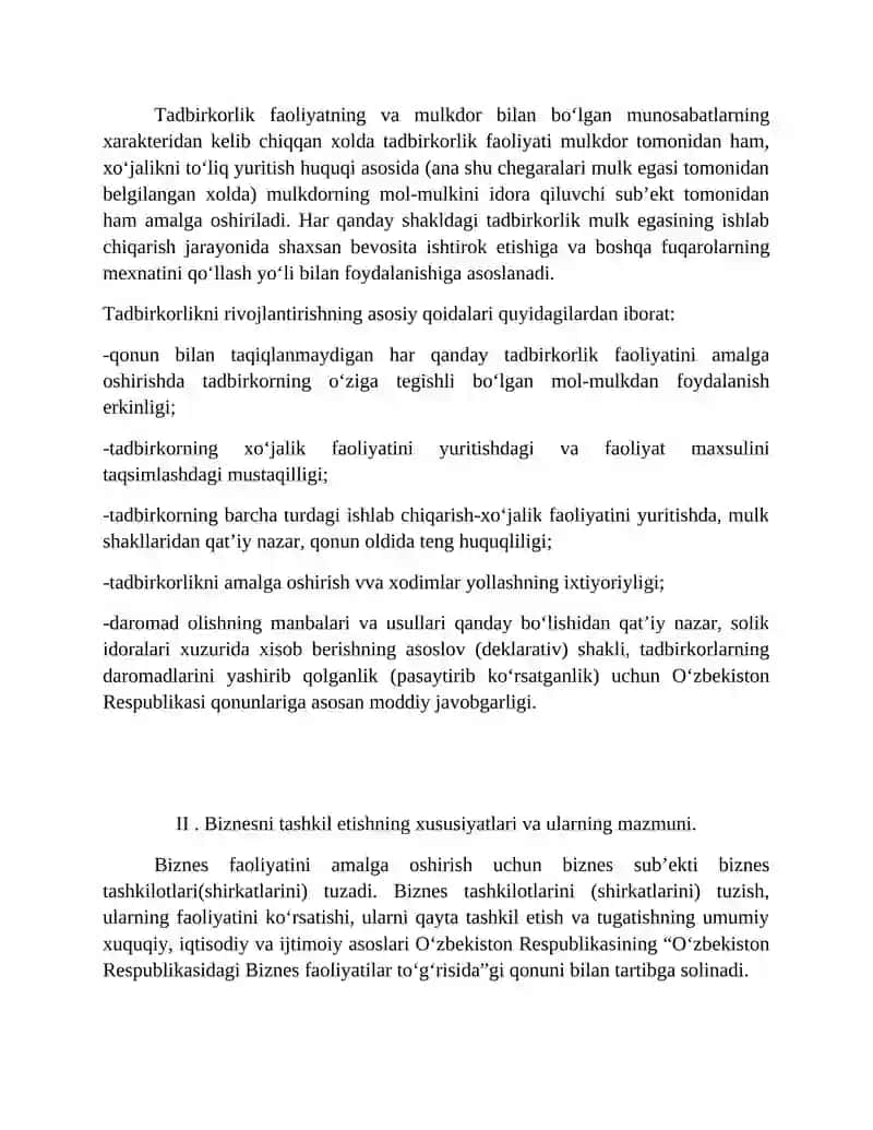 Biznesga tasir etuvchi omillar 4