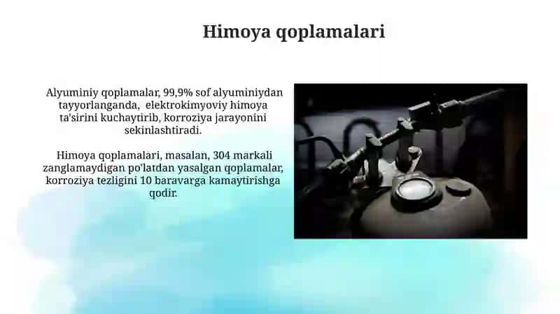 Kimyoviy va gaz karroziyasi 4
