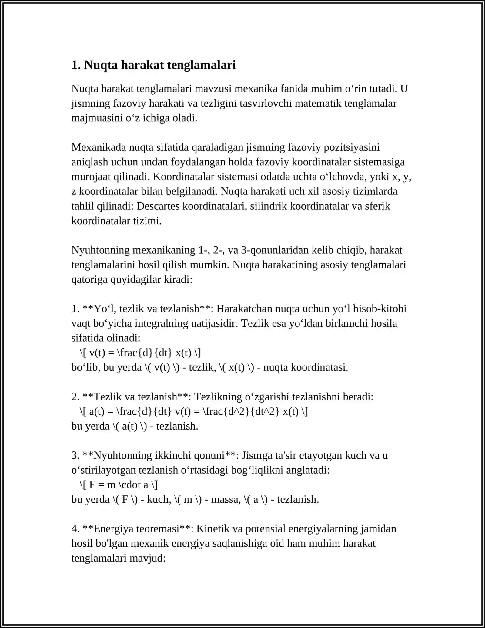 NUQTA KINEMATIKASI 4