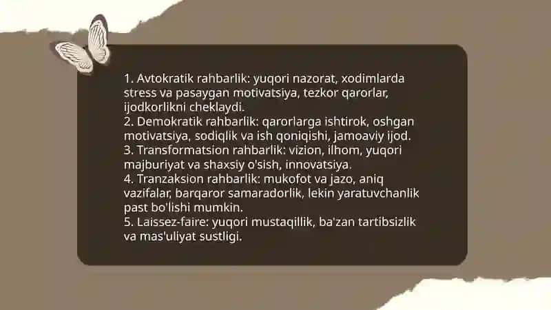 Boshqaruv Psixologiyasi 4