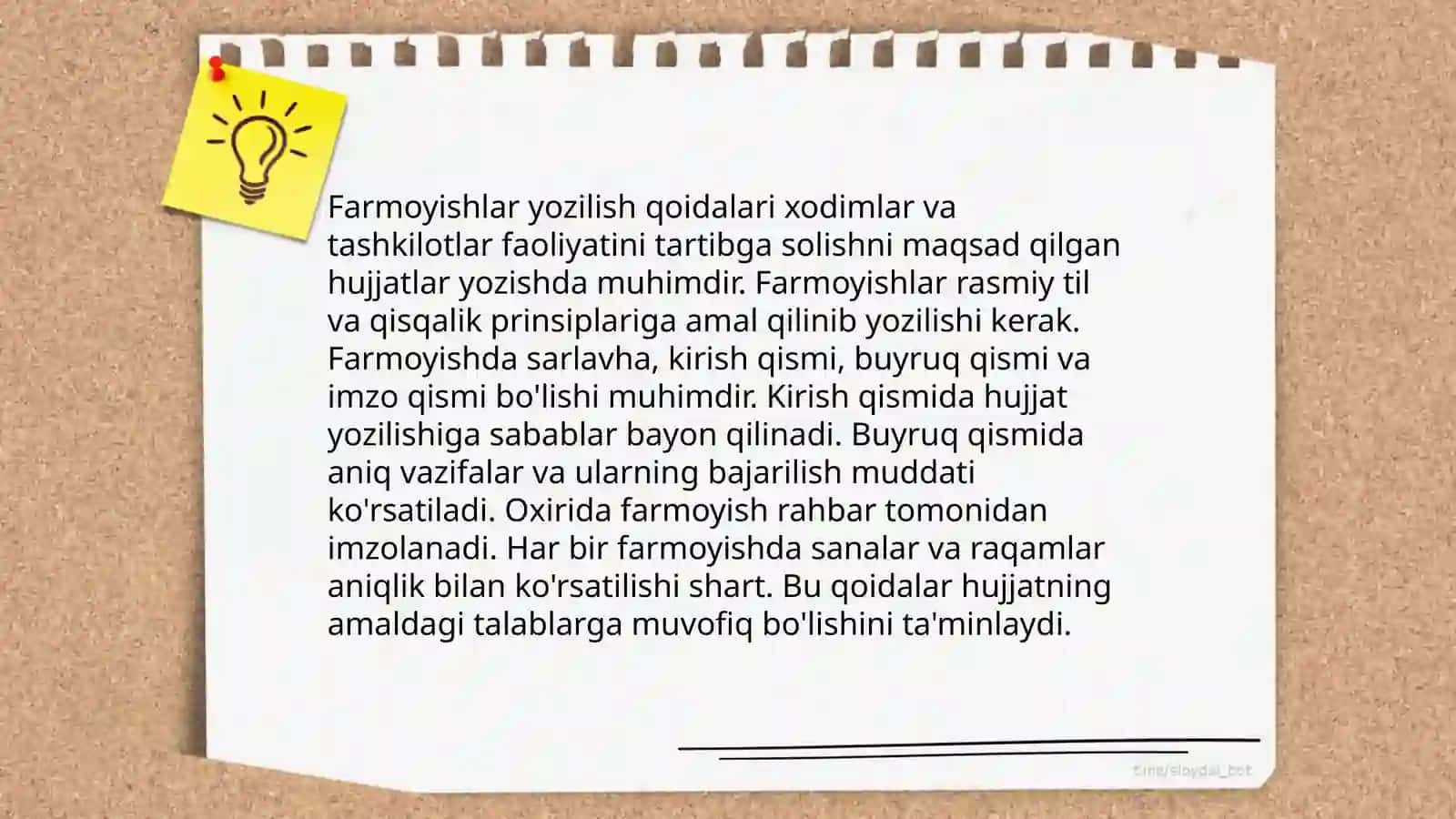 Farmoyish hujjatlari 4