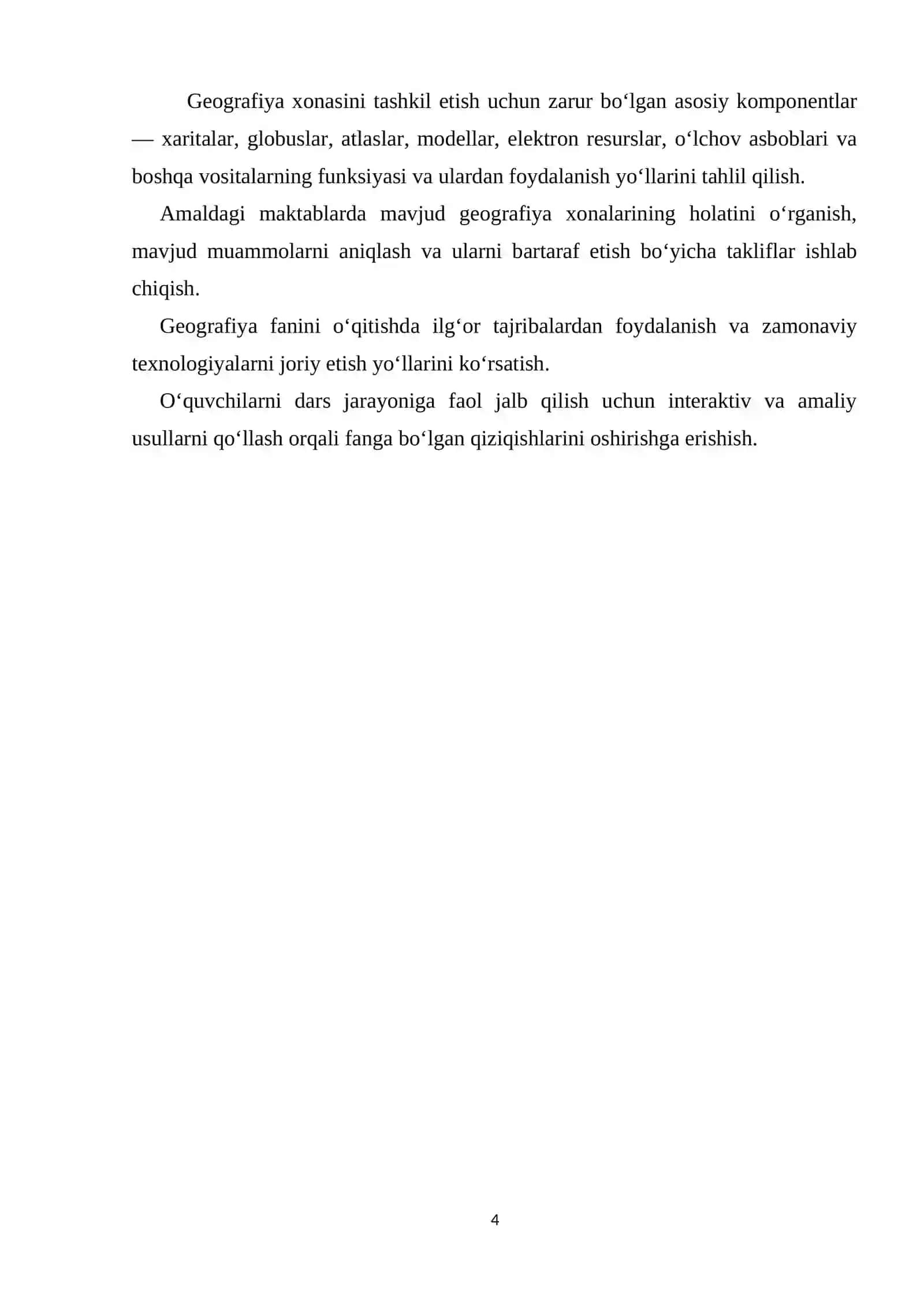 Maktabda geografiya xonasini tashkil etish 4