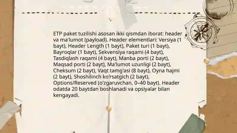 ETP protokoli 4