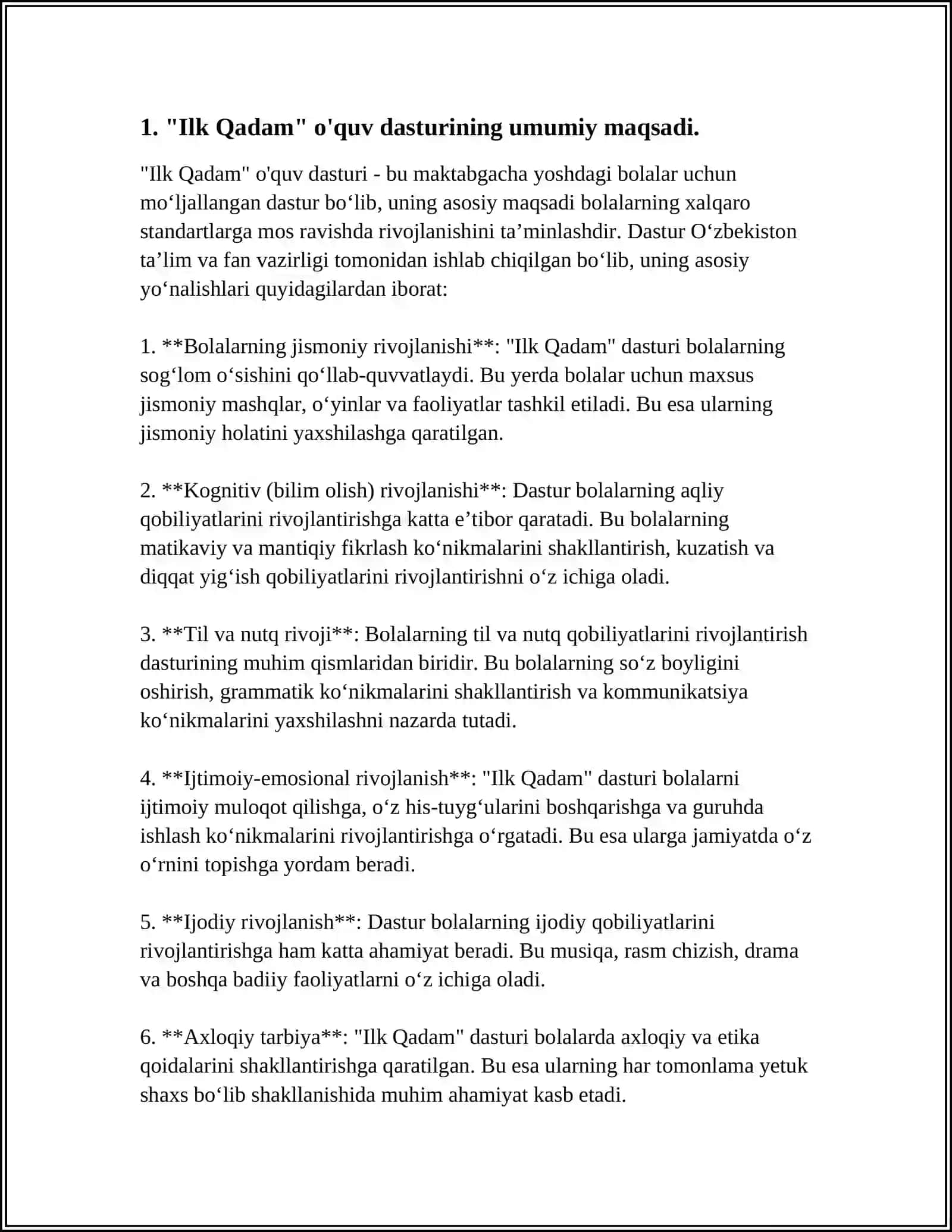 ILK QADAM 4
