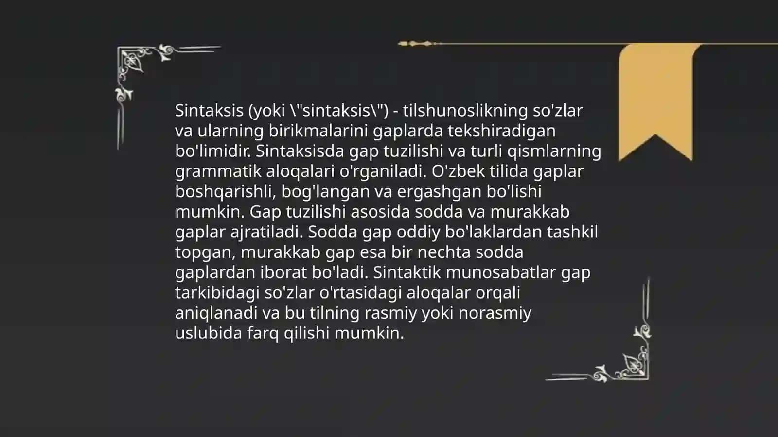 Por - Royal grammatikasi 4