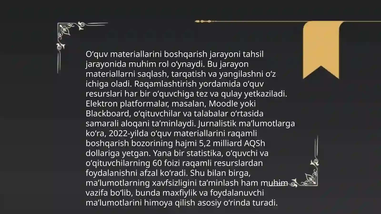 LMS (Learning Management System) - Ta'limni boshqaruv tizimlari 4