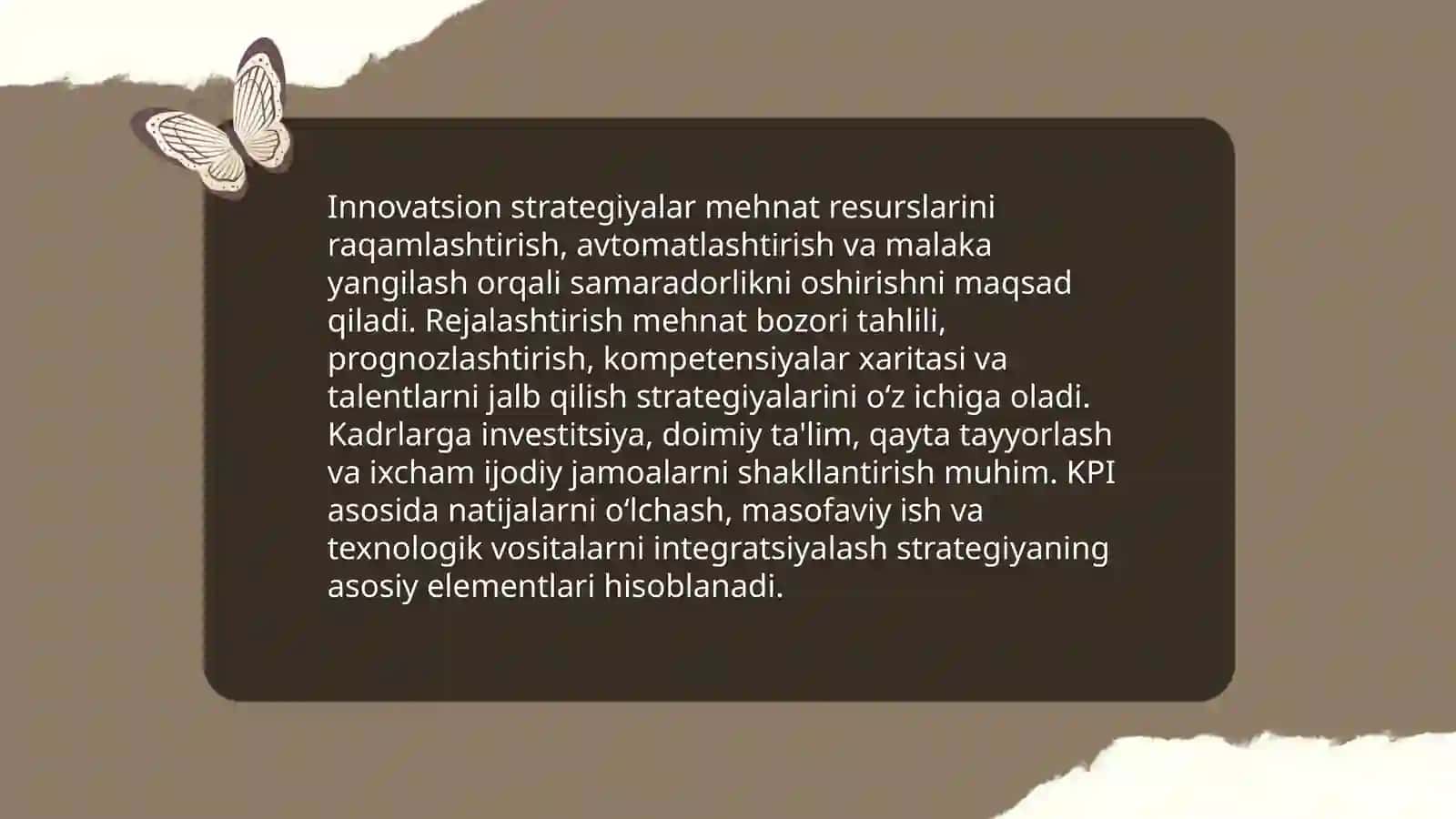 Mehnatni innovatsion boshqarish 4