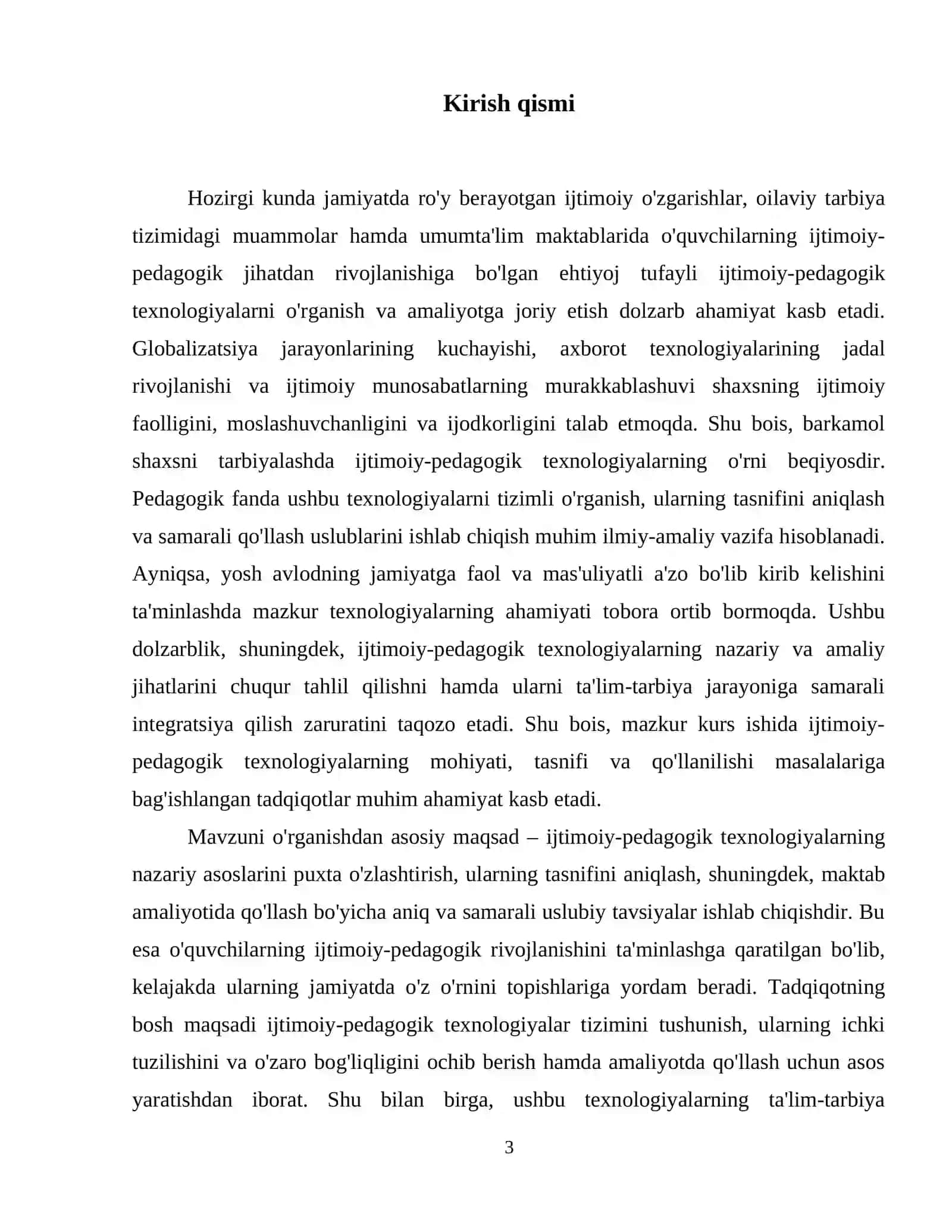 “Ijtimoiy- pedagogik texnologiyalar tasnifi” 4