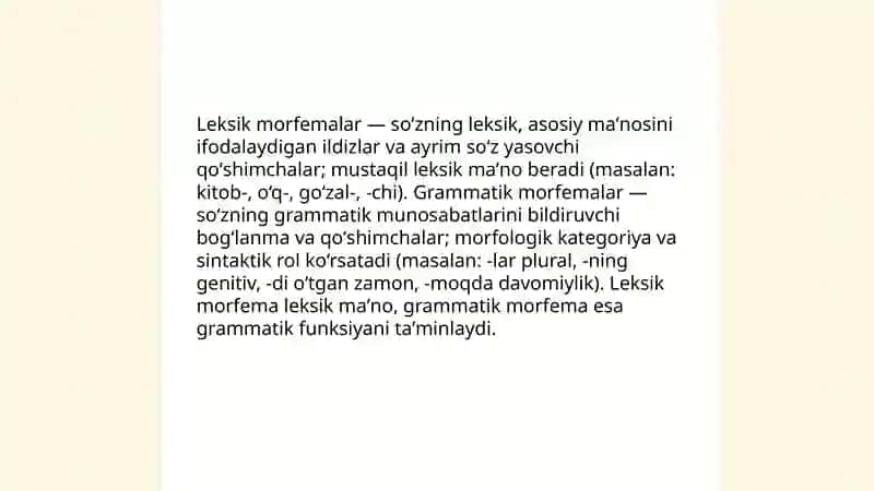 So'z yasalishi va marfemika 4