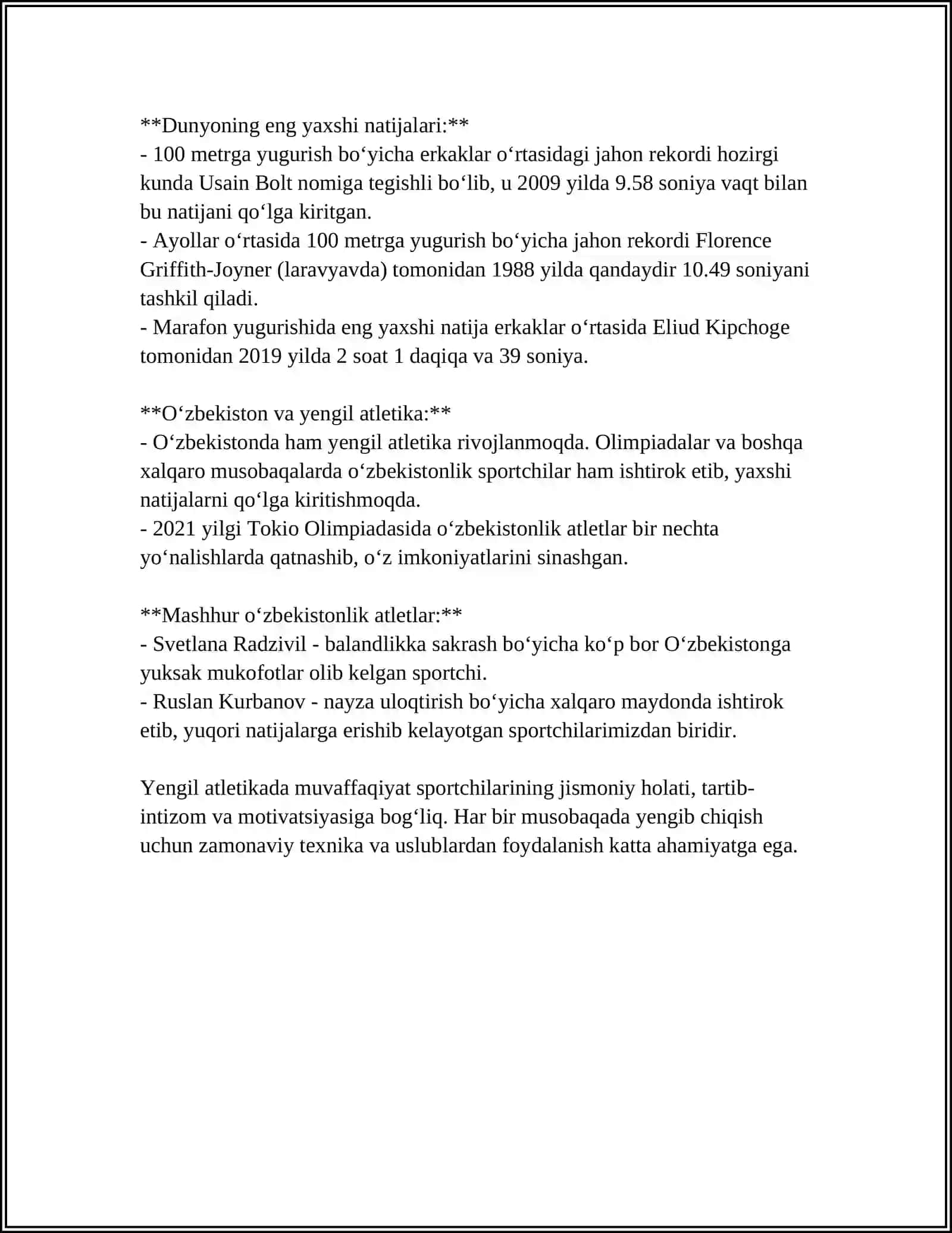 Yengil atletika 4
