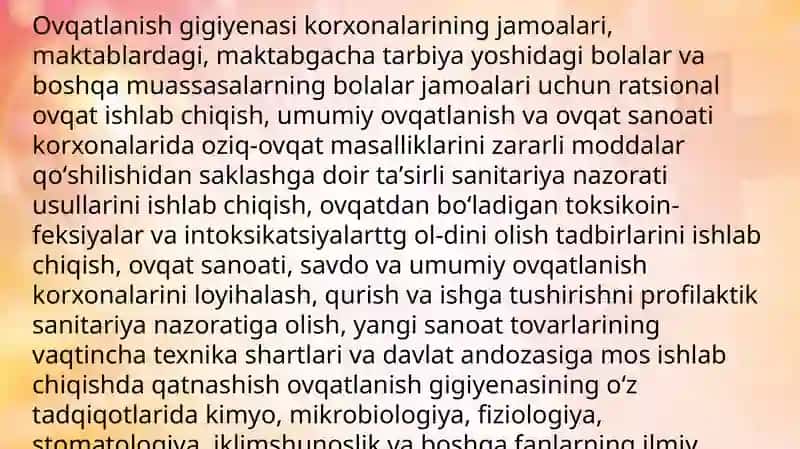 Ovqatlanish gigiyenasi 4