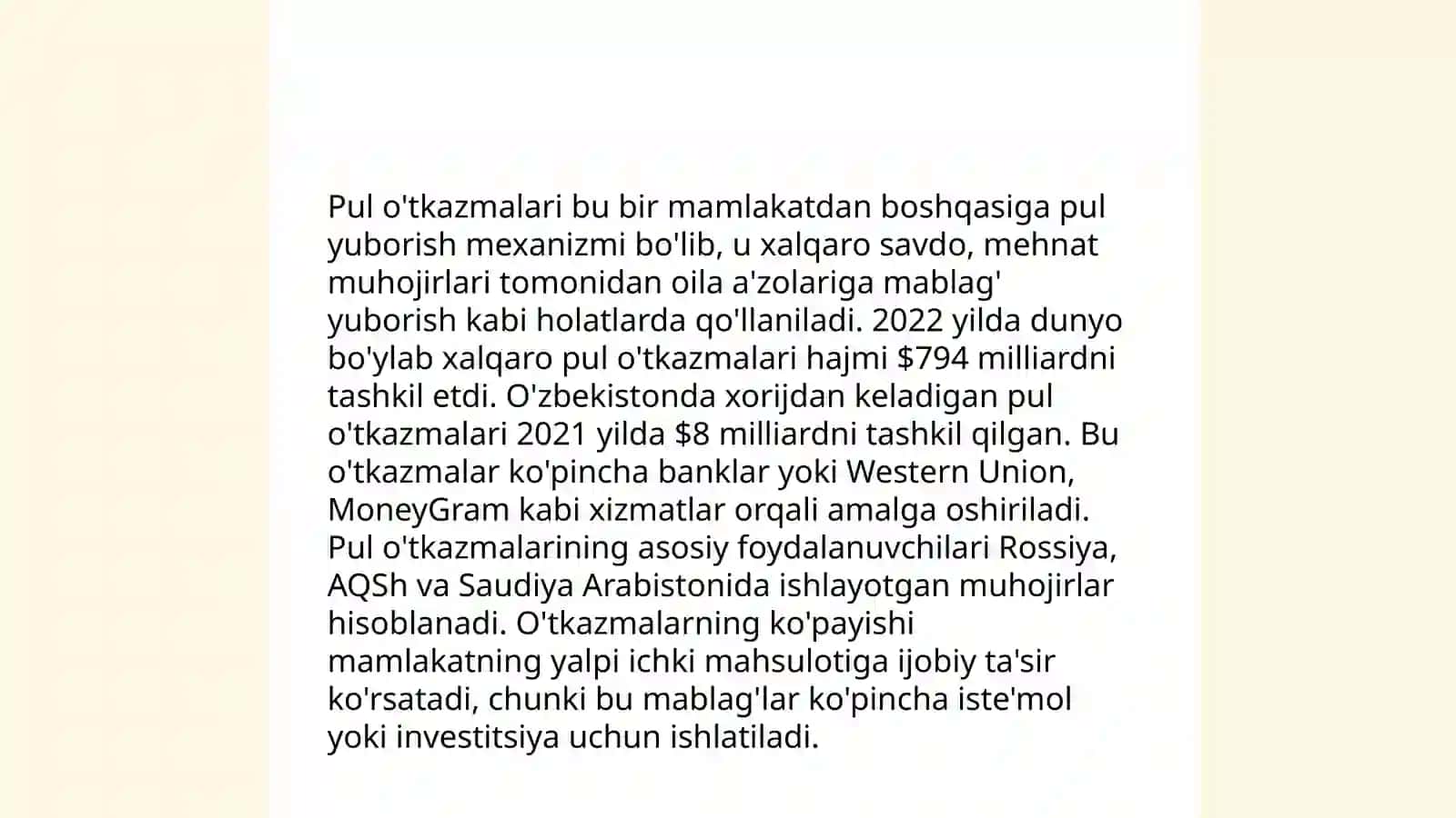 Xalqaro bank operatsiyalari tushunchasi 4