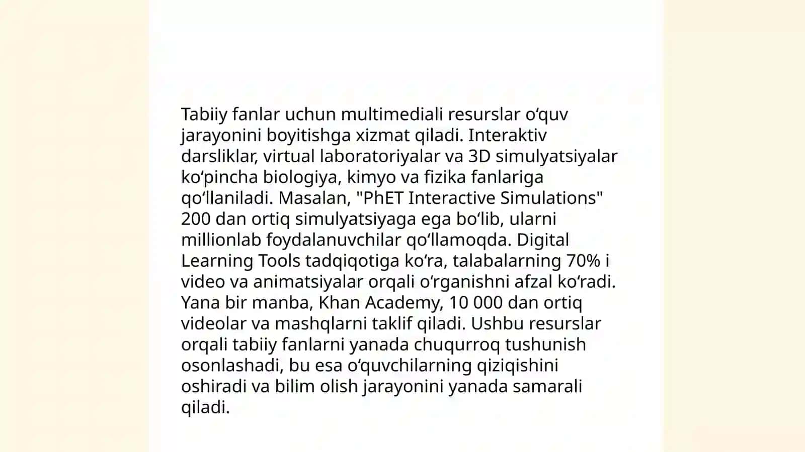 Elektron darsliklar va ularning afzalliklari 4