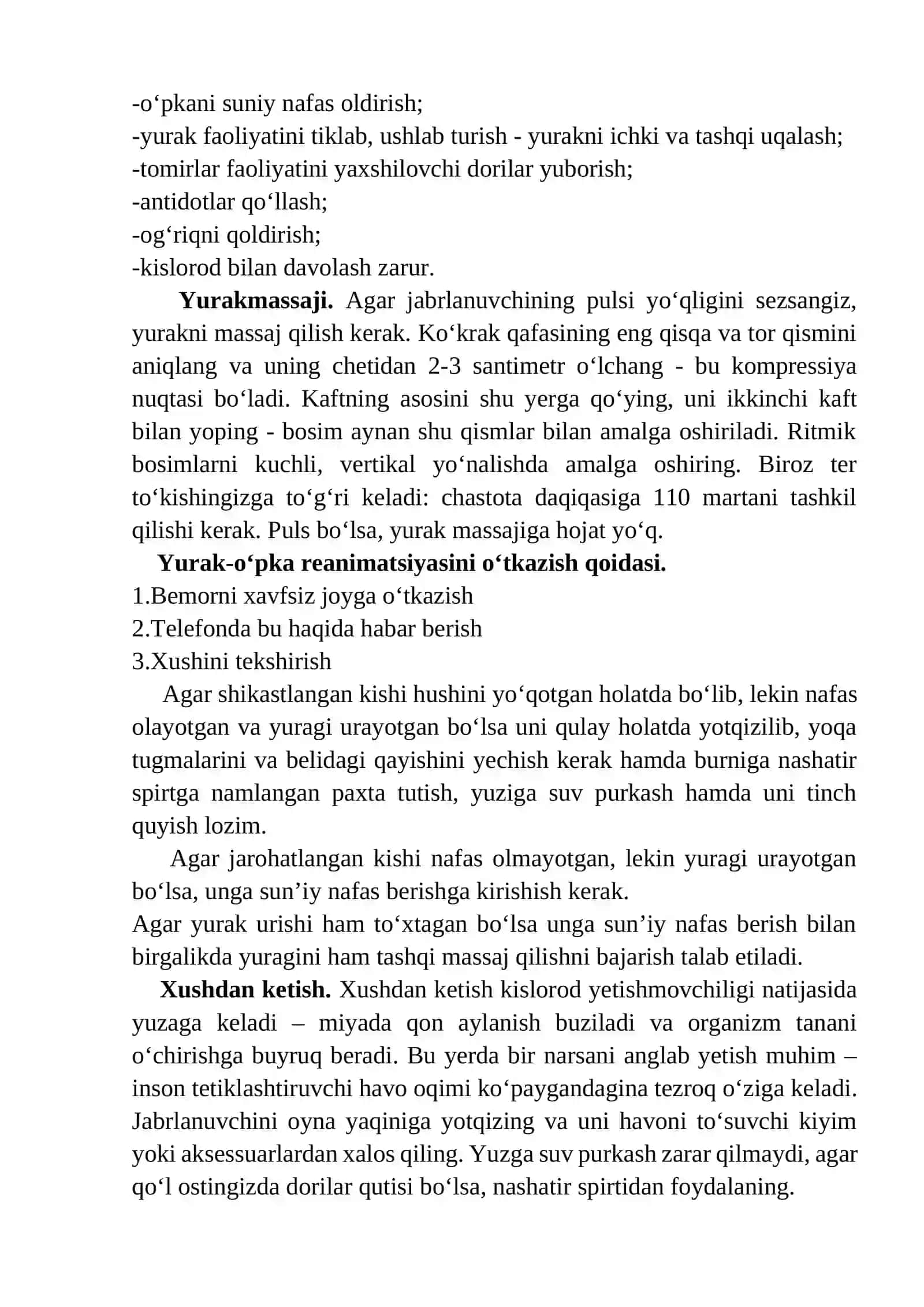 Birlamchi tibbiy yordam ko‘rsatish asoslari 4