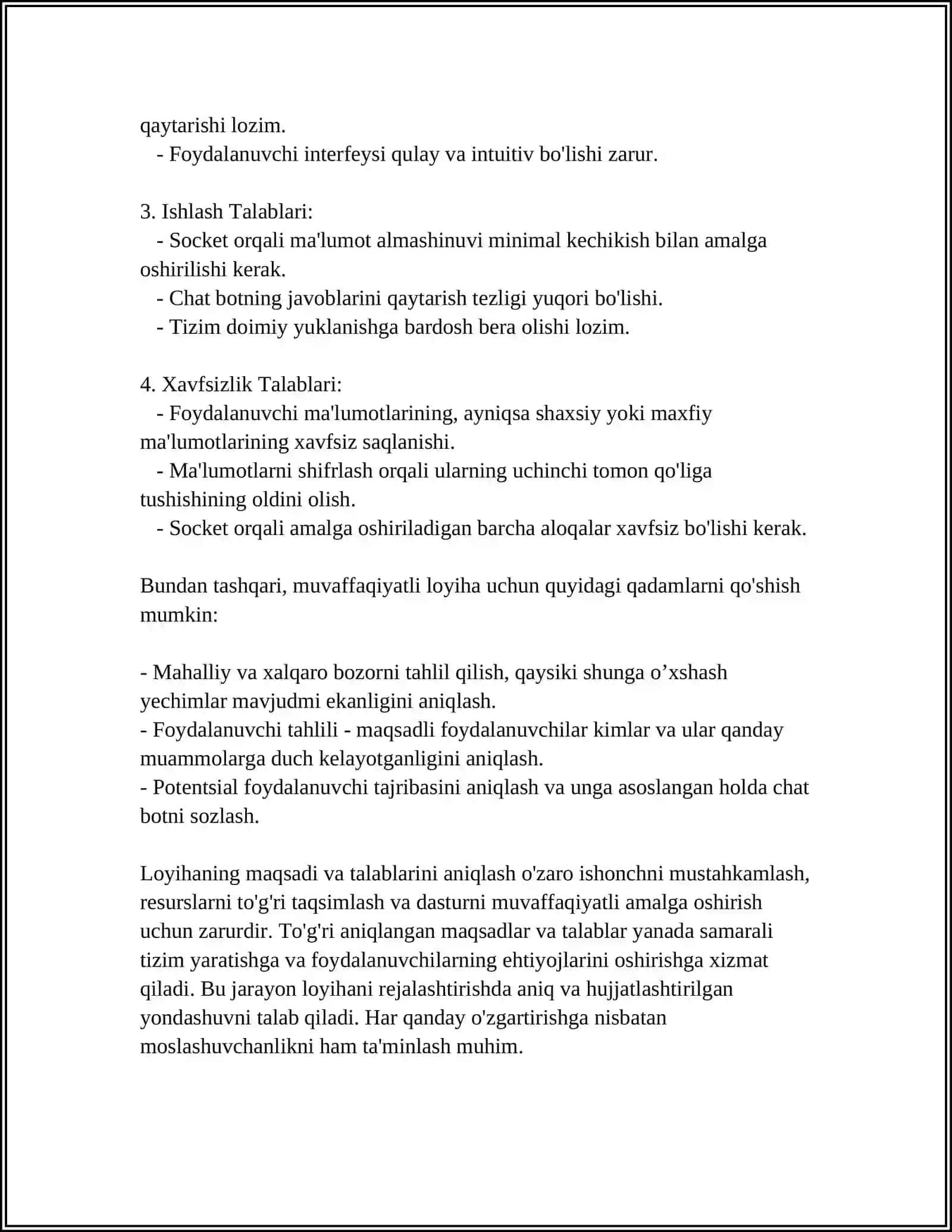 PYTHON’DA CHAT BOT + SOCKET ORQALI AVTOMATLASHTIRISH 4