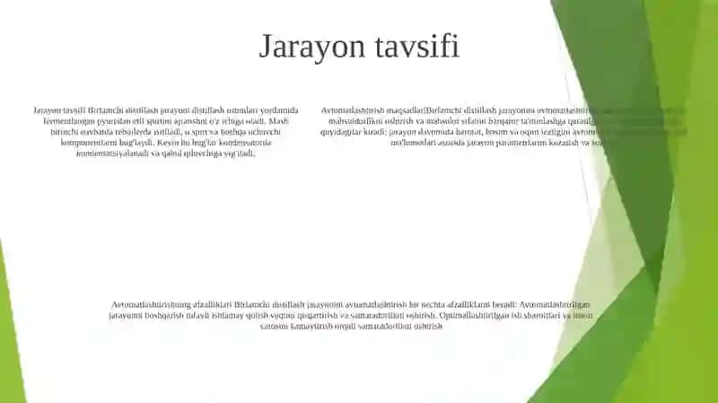 Birlamchi Distillyasina Jarayonini Avtomatlashtirish 4