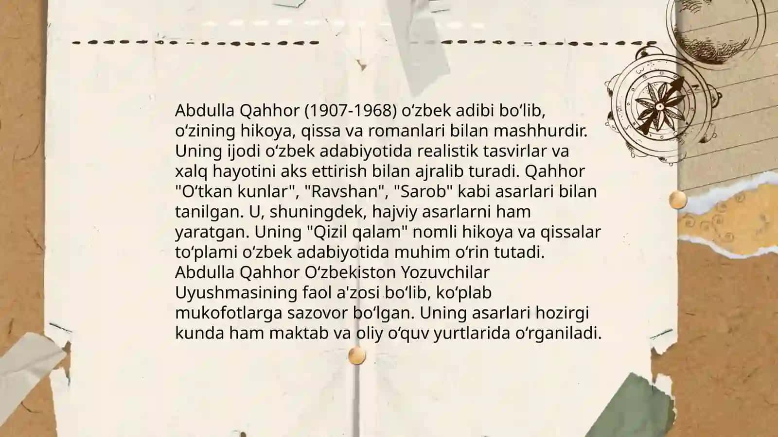 Bemor hikoyasi Abdulla Qahhor 4