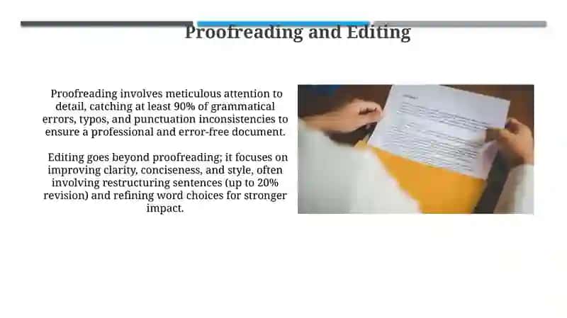 Proofreading and Editing 4