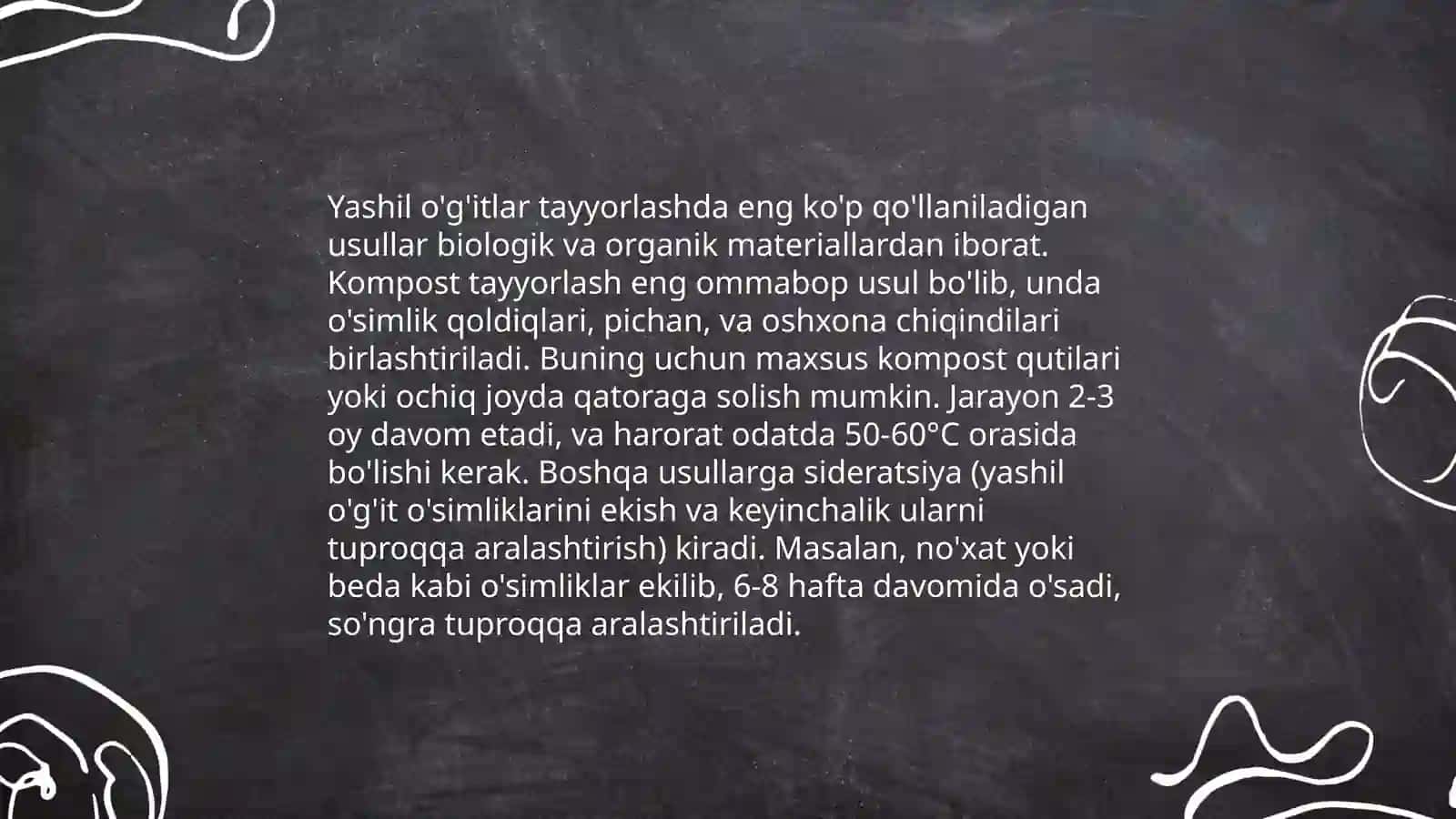 Yashil o'g'itlar 4
