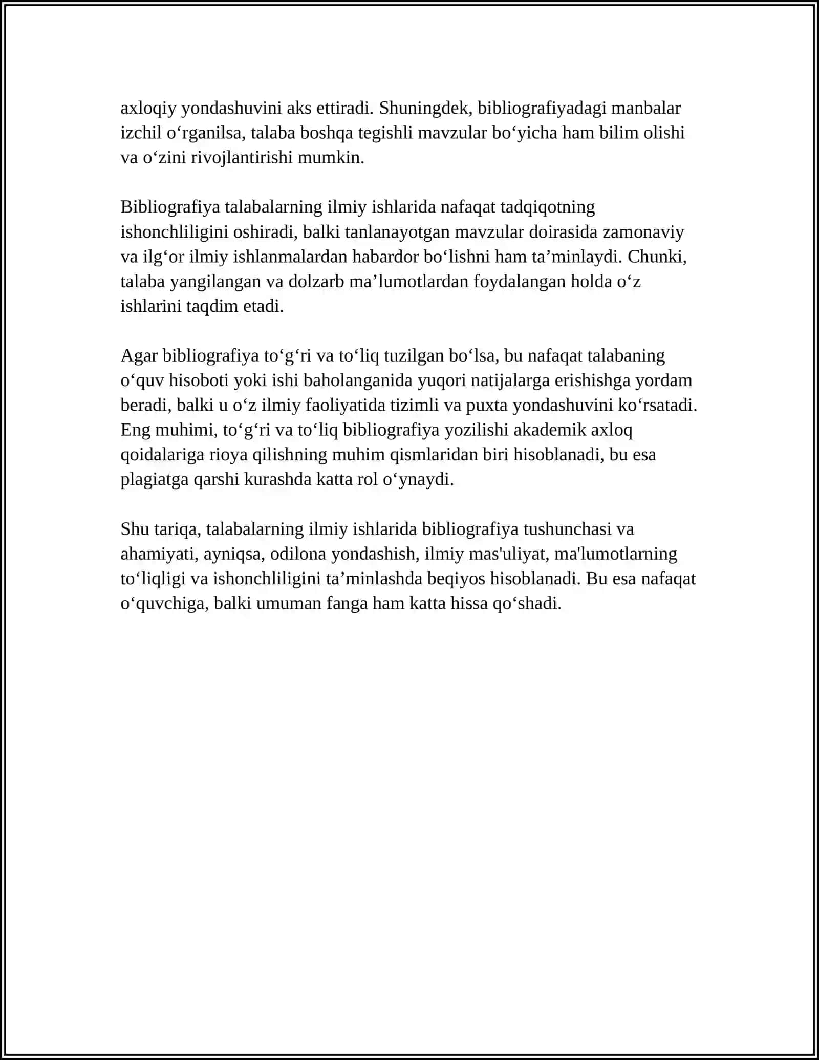 TALABALAR ILMIY ISHLARIDA BIBLIOGRAFIYA 4