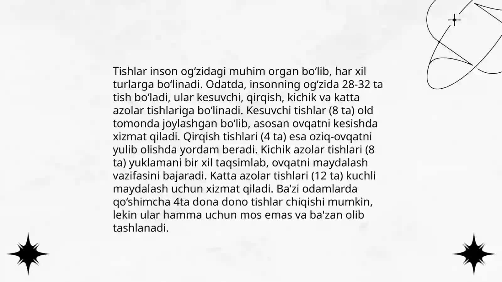 Tishlarning xususiy anatomiyasi 4