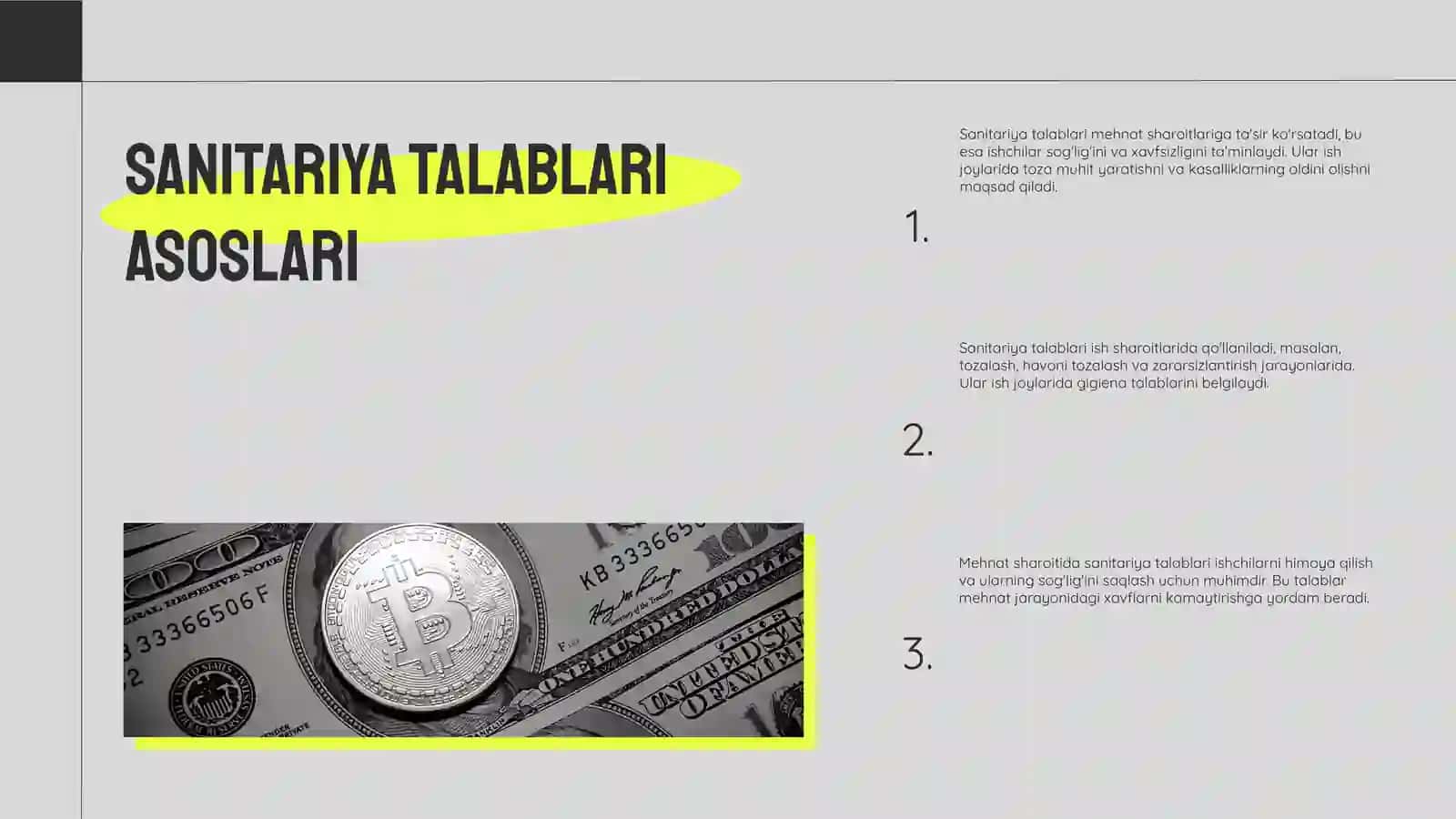 Mehnat sharoiti va rejimga sanitariya talablri 4