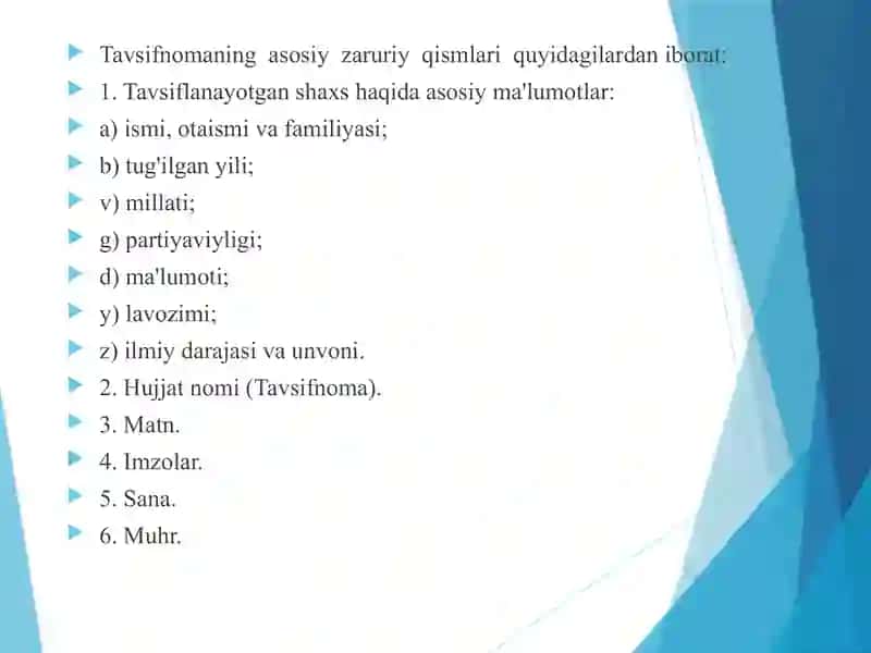 Tavsifnoma 4