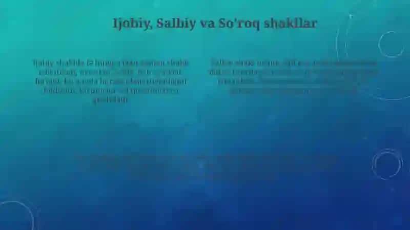 O'tgan oddiy zamon (Past Simple) 4