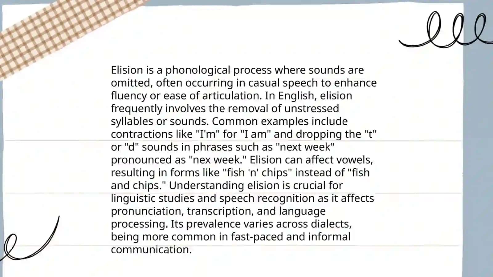 Modification of consonants in Connected speech 4