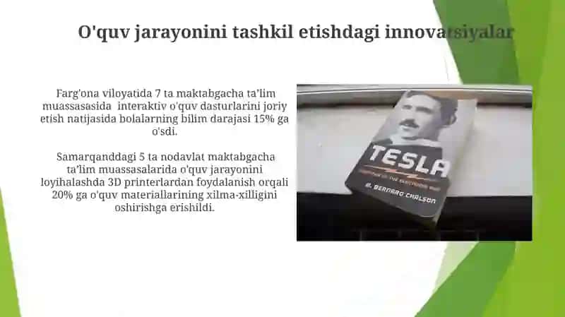 Innovatsiya turlari Maktabgacha talim tashkilitlarida 4