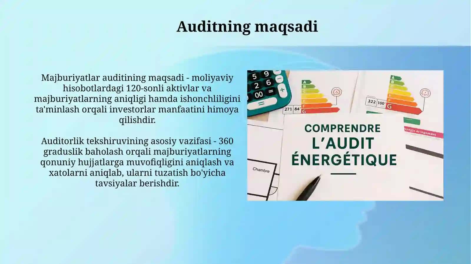 Majburiyatlar auditi 4