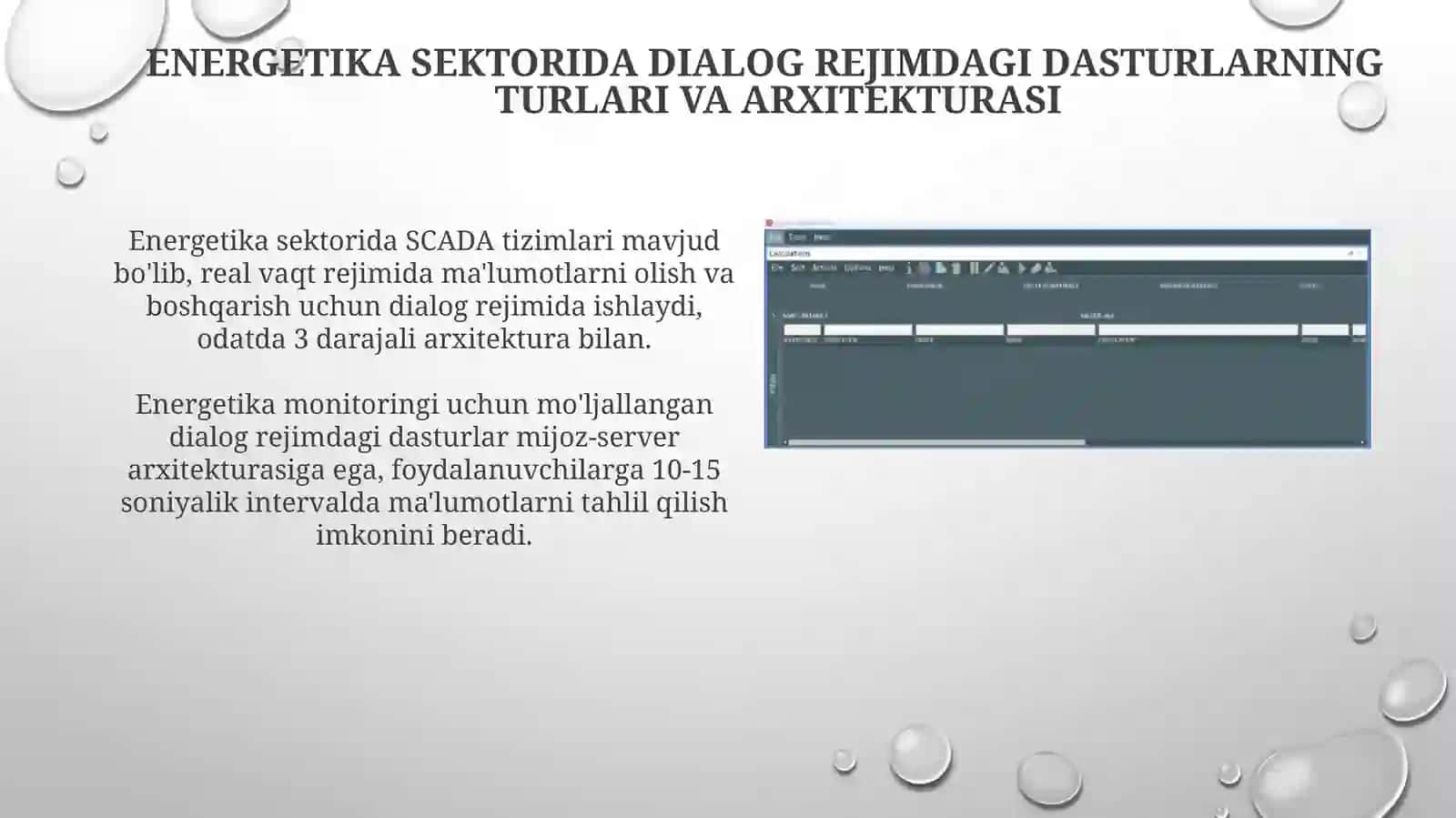 Energetikada dialog rejimdagi dasturlar: Umumiy koʻrinish va ahamiyati 4